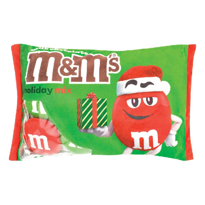 Holiday Red M&M Pkg Plush