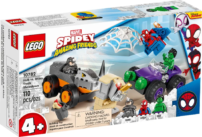 LEGO® Spider-Man 10782 Hulk vs. Rhino Truck Showdown