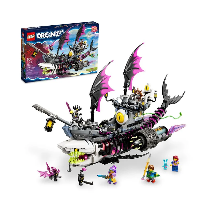 LEGO DREAMZzz Nightmare Shark Ship 71469 Building Toy Set (1,389 Pieces)