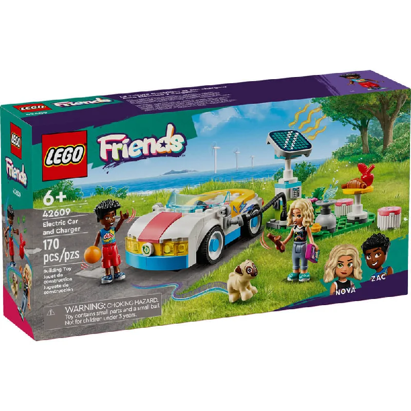 LEGO® Friends Electric Car and Charger Toy 42609