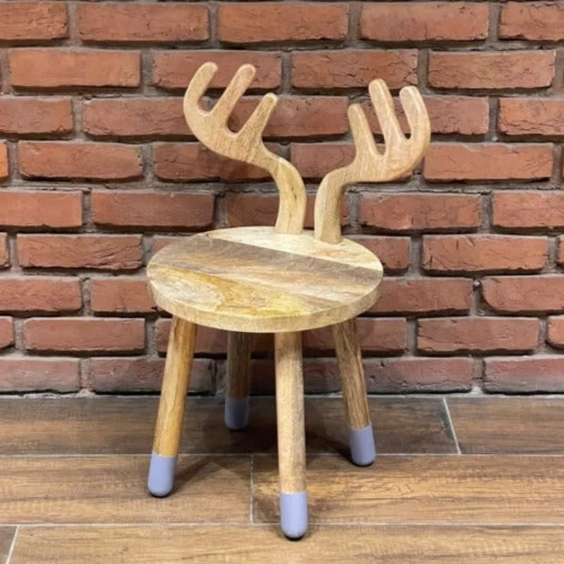 Wooden Chair with 3 Back Rest Options